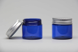 50g semi blue cream jar_ cosmetic jar